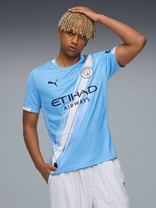 PUMA Κοντομάνικη Μπλούζα MCFC Home Jersey Replica