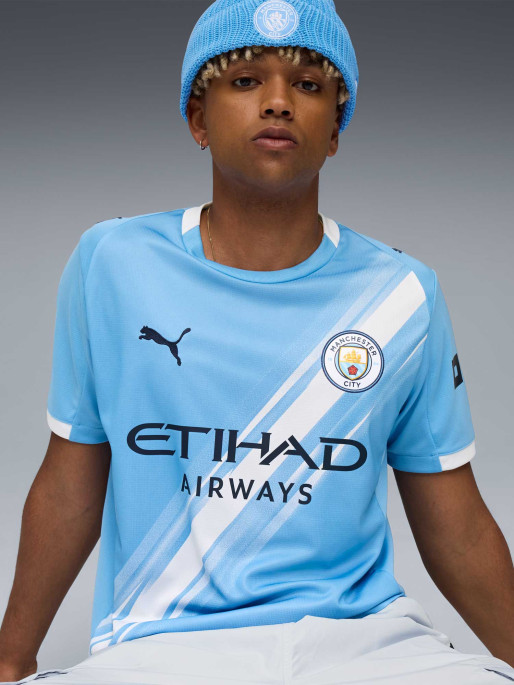PUMA Κοντομάνικη Μπλούζα MCFC Home Jersey Replica