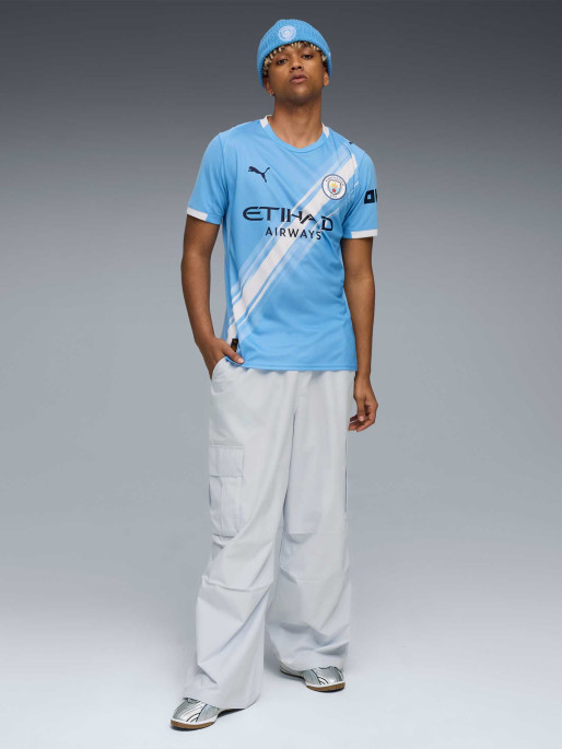 PUMA Κοντομάνικη Μπλούζα MCFC Home Jersey Replica