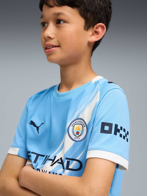 PUMA Tricou Mcfc Home Jersey Replica Jr