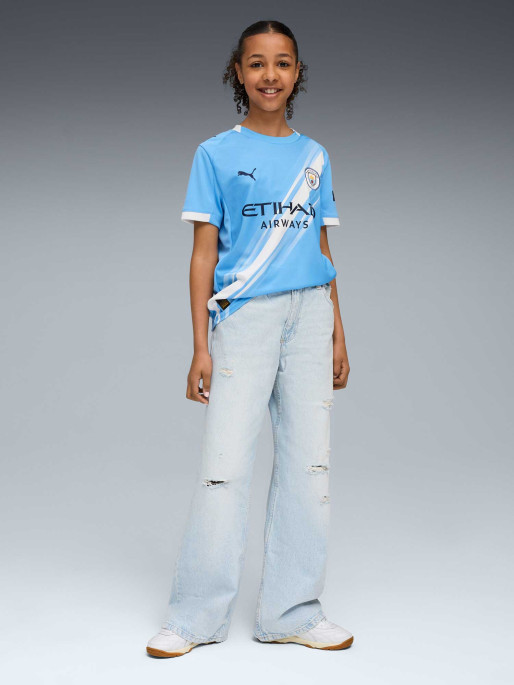 PUMA Tricou Mcfc Home Jersey Replica Jr