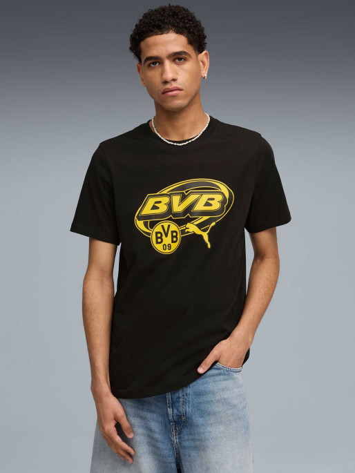 PUMA Κοντομάνικη Μπλούζα BVB FtblCulture Tee
