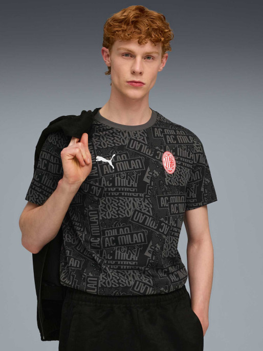 PUMA Κοντομάνικη Μπλούζα ACM FtblCulture Tee AOP