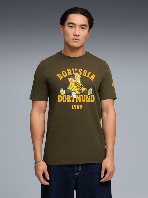 PUMA Тениска BVB x Sesame Street Tee