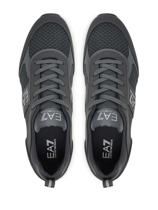 EA7 Emporio Armani Обувки BLACK & WHITE LACES
