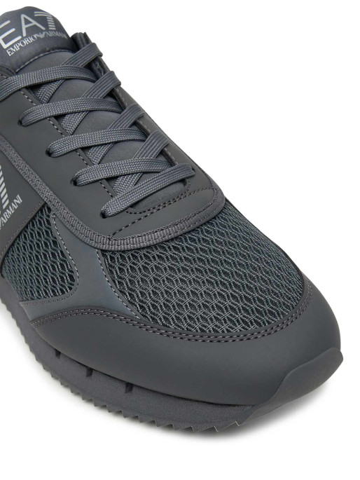 EA7 Emporio Armani Обувки BLACK & WHITE LACES