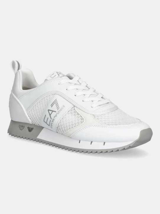 EA7 Emporio Armani Обувки BLACK & WHITE LACES