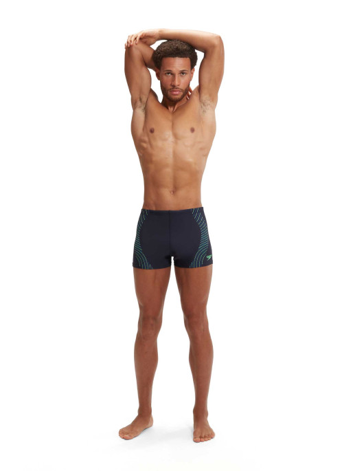 SPEEDO MENS DUO LOGO PRINT AQUASHORT
