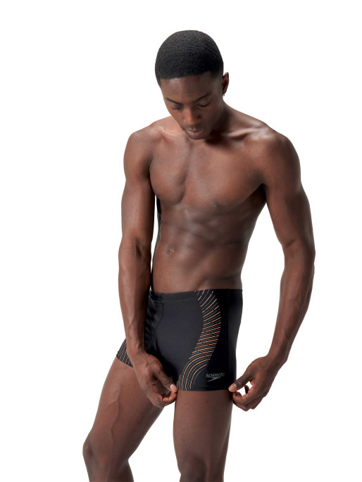 SPEEDO MENS DUO LOGO PRINT AQUASHORT