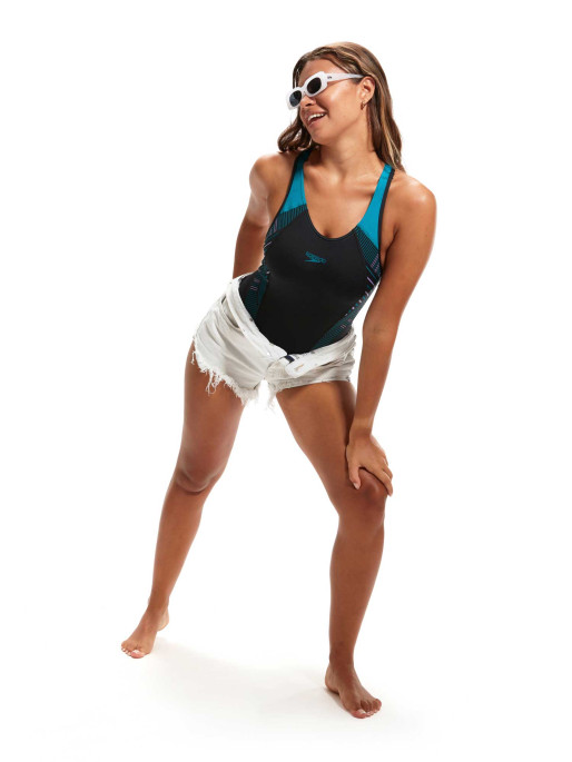 SPEEDO WOMENS PLACEMENT LANEBACK Swimsuit