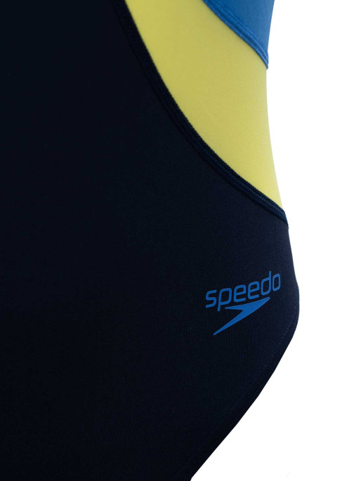 SPEEDO Αθλητικό Μαγιό W COLOURBLOCK HIGHNECK CROSSBACK