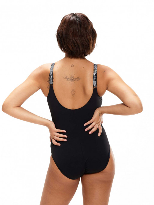 SPEEDO WOMENS SHAPING LUNALUSTRE PRINTED Swimsuit