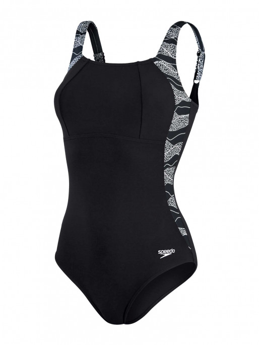 SPEEDO WOMENS SHAPING LUNALUSTRE PRINTED Swimsuit
