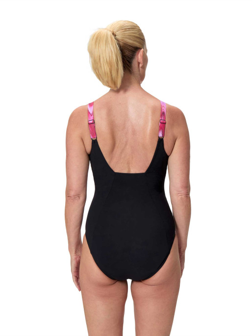 SPEEDO Цял бански PRINT CONTOUR ECLIPSE 1PC AF