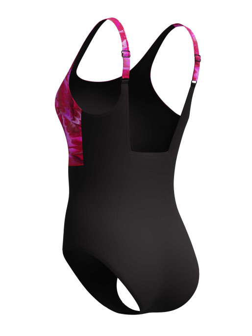SPEEDO Цял бански PRINT CONTOUR ECLIPSE 1PC AF
