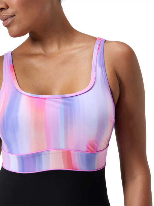 SPEEDO Αθλητικό Μαγιό WOMENS SHAPING CONTOURECLIPSE PRINTED