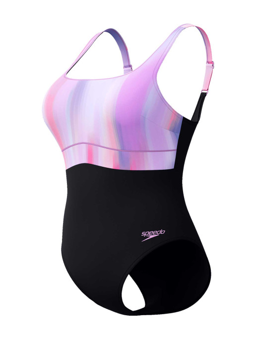 SPEEDO Αθλητικό Μαγιό WOMENS SHAPING CONTOURECLIPSE PRINTED