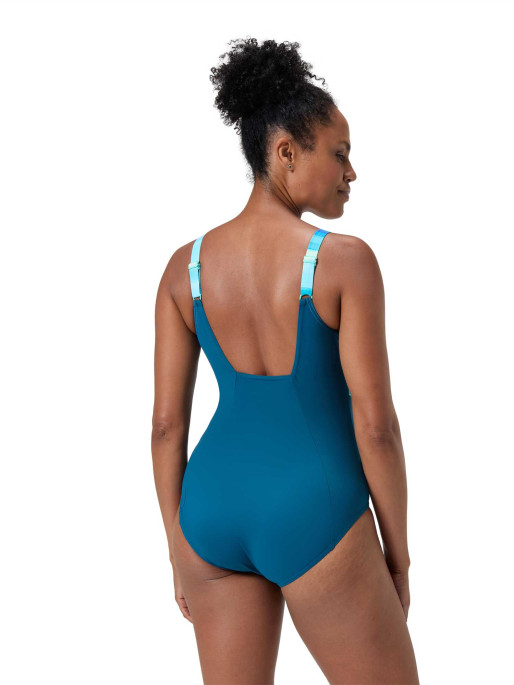 SPEEDO Αθλητικό Μαγιό WOMENS SHAPING CONTOURECLIPSE PRINTED