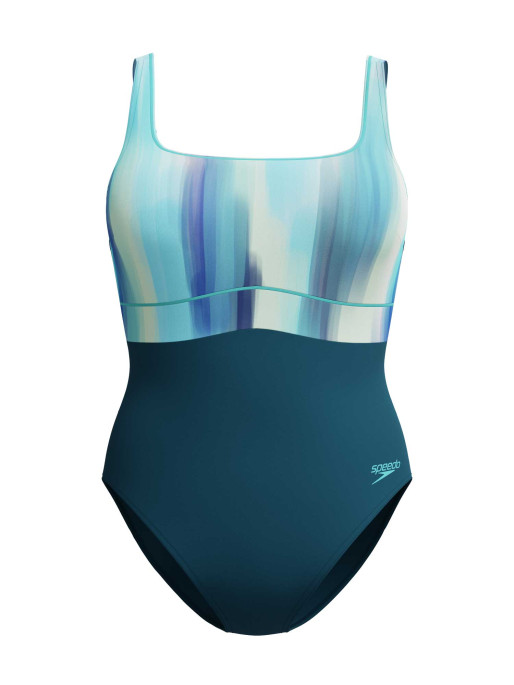 SPEEDO Αθλητικό Μαγιό WOMENS SHAPING CONTOURECLIPSE PRINTED