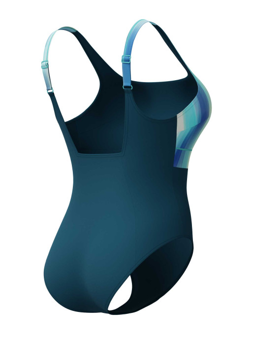 SPEEDO Αθλητικό Μαγιό WOMENS SHAPING CONTOURECLIPSE PRINTED