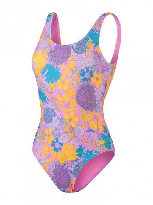 SPEEDO Αθλητικό Μαγιό WOMENS PRINTED DEEP U-BACK