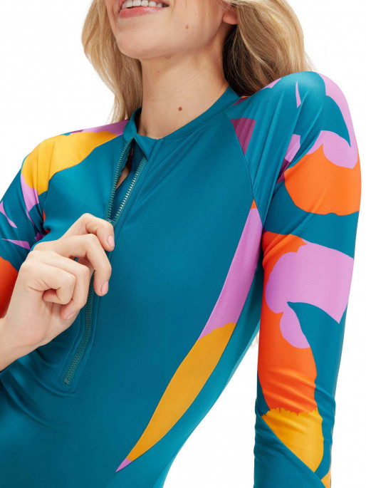 SPEEDO Αθλητικό Μαγιό WOMENS PRINTED ADJUSTABLE THINSTRAP