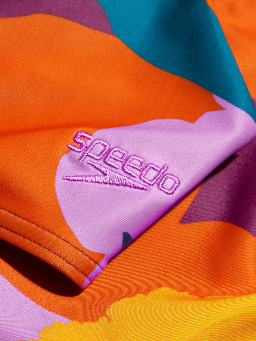 SPEEDO Αθλητικό Μαγιό Μπικίνι WOMENS PRINTED ADJUSTABLE THINSTRAP