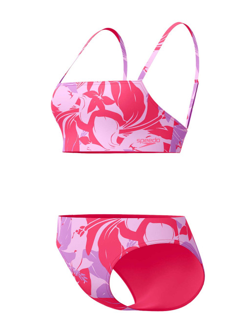 SPEEDO Ženski dvodelni kupaći kostim WOMENS PRINTED ADJUSTABLE