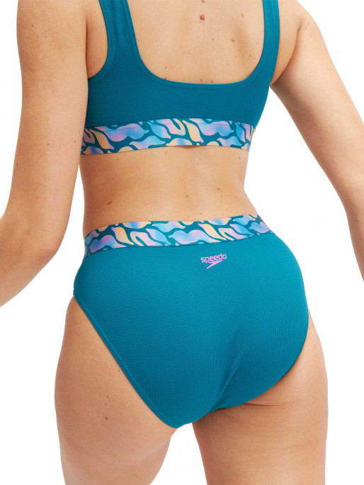 SPEEDO WOMENS TEXTURED DEEP U-BACK Bikini