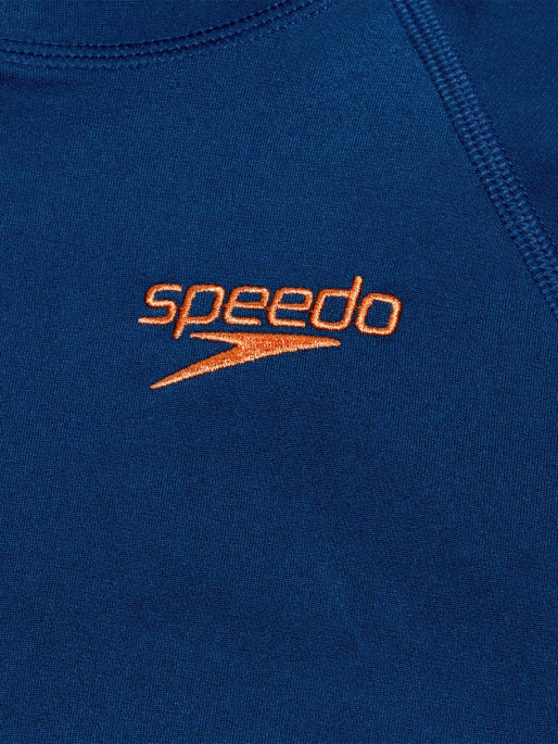 SPEEDO WOMENS PRINTED LONG SLEEVE RASH TOP