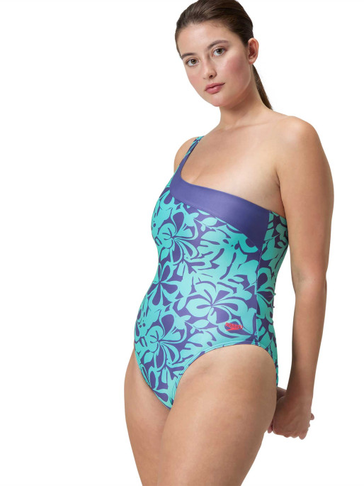 SPEEDO Ολόσωμο Μαγιό WOMENS PRINTED ASYMETRIC