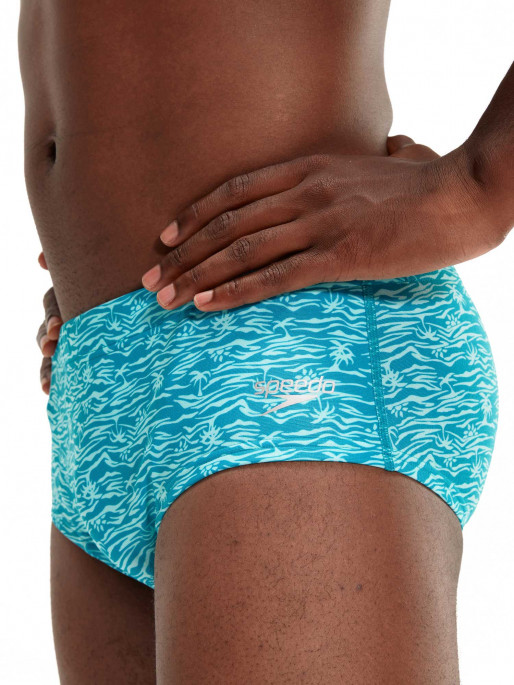 SPEEDO 13.5CM CLUB TRAINING ALLOVER BRIEF