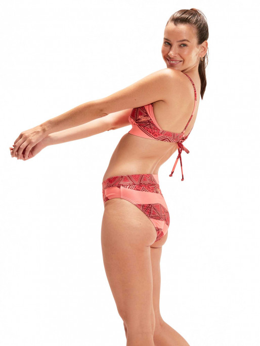 SPEEDO Αθλητικό Μαγιό Μπικίνι BANDED TRI 2PC ALV PRT AF