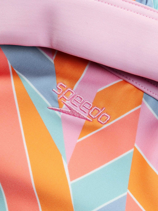 SPEEDO Αθλητικό Μαγιό Μπικίνι WOMENS PRINTED BANDED TRIANGLE