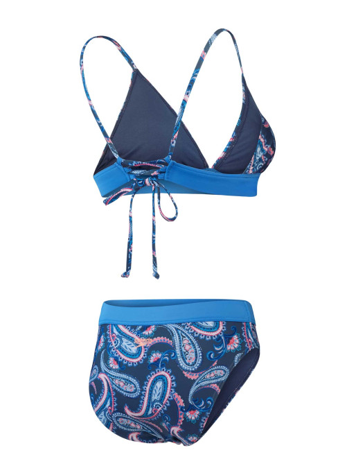 SPEEDO WOMENS PRINTED BANDED TRIANGLE Bikini