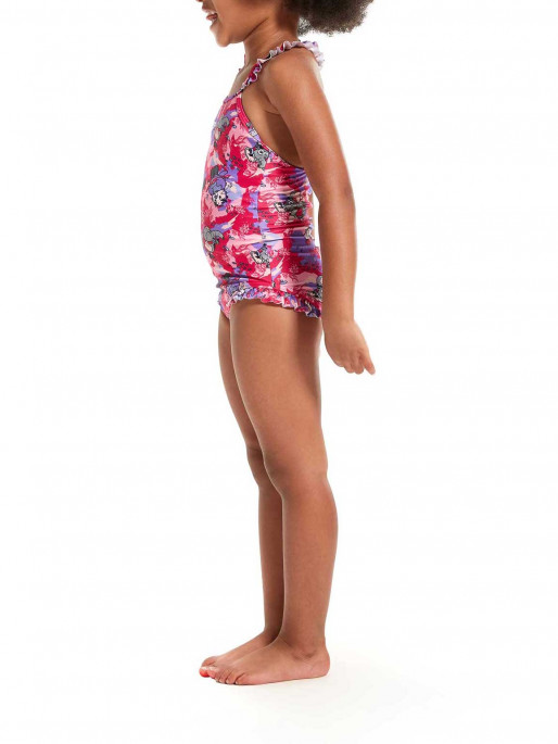 SPEEDO Swimsuit LTS DIGI FRILL TRSP IF