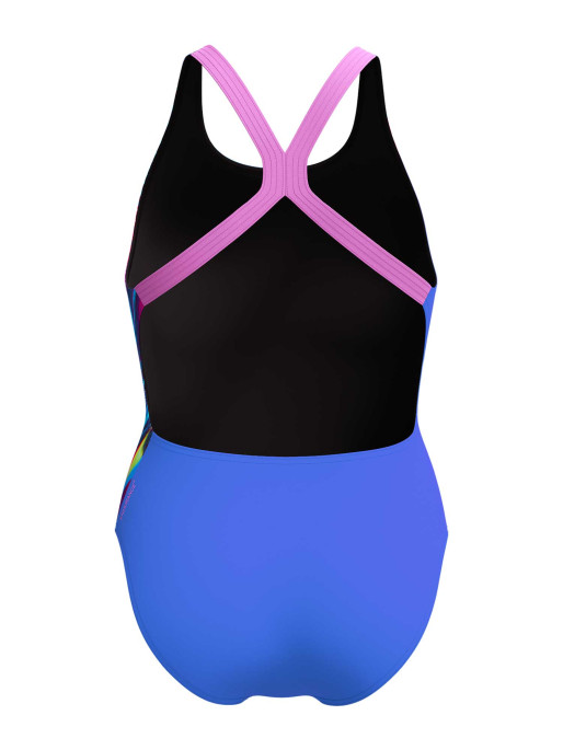 SPEEDO Αθλητικό Μαγιό WOMENS PLACEMENT DIGITAL POWERBACK