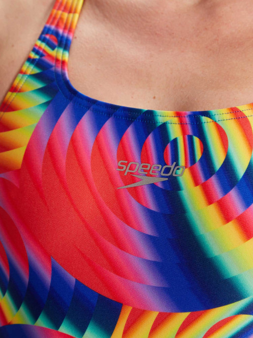 SPEEDO WOMENS ALLOVER DIGITAL LEADERBACK Swimsuit