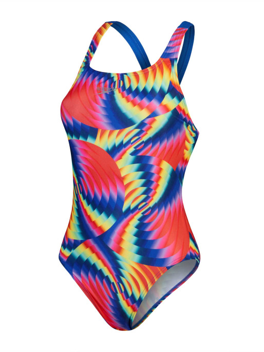 SPEEDO WOMENS ALLOVER DIGITAL LEADERBACK Swimsuit