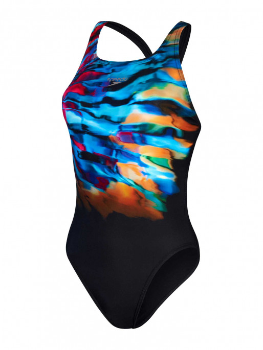 SPEEDO Ženski jednodelni kupaći kostim PLACEMENT DIGITAL LEADERBACK