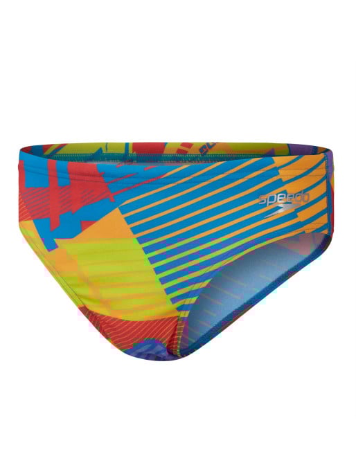 SPEEDO BOYS 6.5CM ALLOVER DIGITAL BRIEF