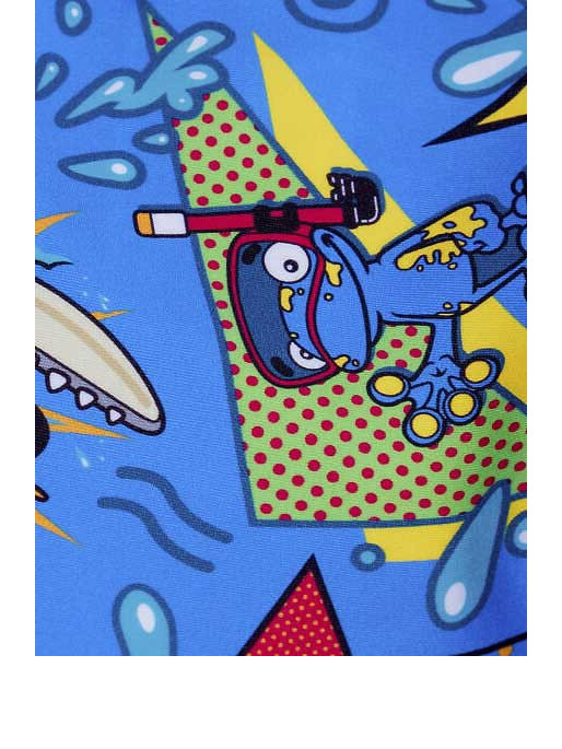 SPEEDO BOYS LEARN TO SWIM ALLOVER AQUASHORT