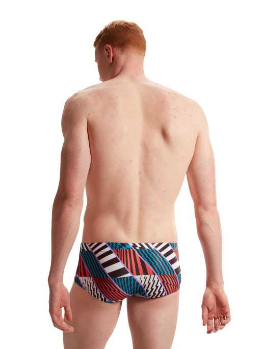 SPEEDO MENS 13.5CM CLUB TRAINING ALLOVER BRIEF