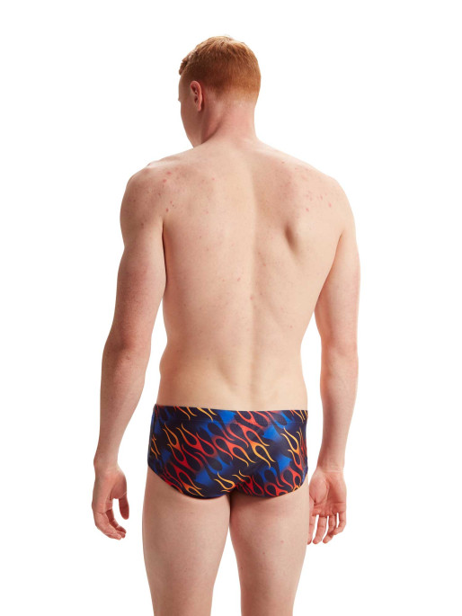 SPEEDO Бански MENS 13.5CM CLUB TRAINING ALLOVER BRIEF
