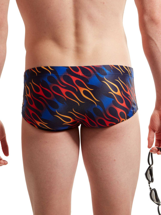 SPEEDO Бански MENS 13.5CM CLUB TRAINING ALLOVER BRIEF