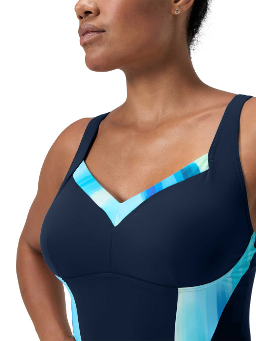 SPEEDO Αθλητικό Μαγιό WOMENS SHAPING PRINTED LUNAELUSTRE