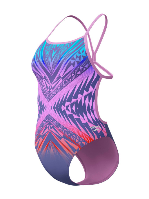 SPEEDO Αθλητικό Μαγιό WOMENS PLACEMENT DIGITAL VBACK