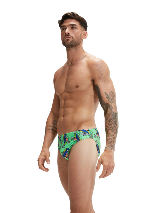 SPEEDO MEN'S 5CM ESCAPE BRIEF YORI