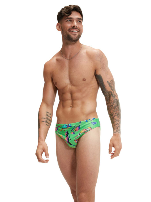 SPEEDO MEN'S 5CM ESCAPE BRIEF YORI