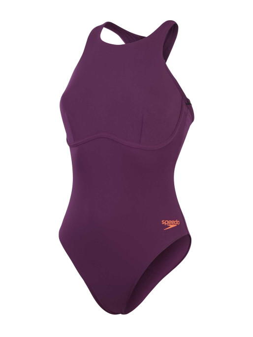 SPEEDO WOMENS RACER ZIP WITH SWIM BRA